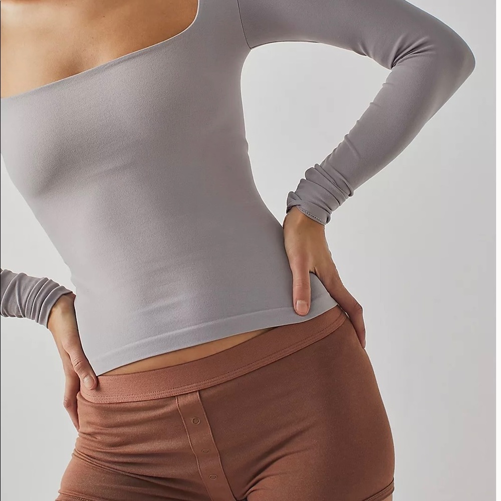 NWT Free People Clean Lines Top